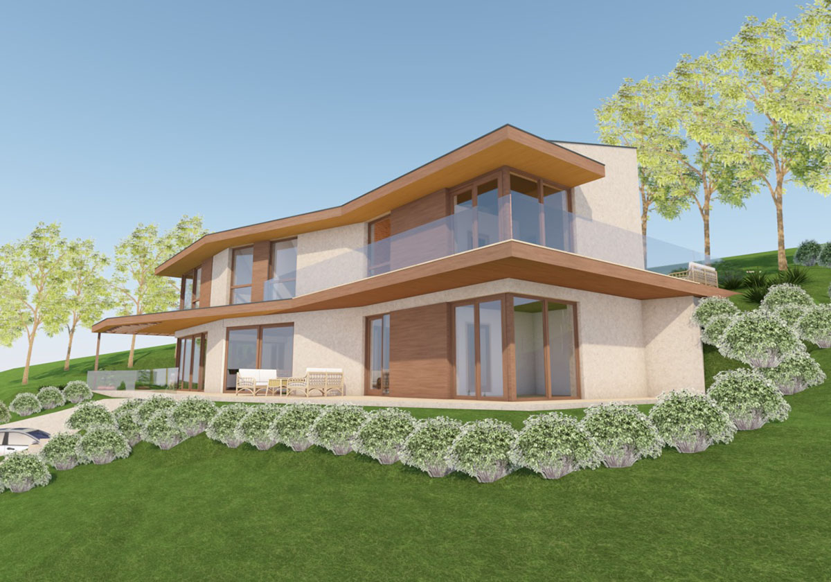 minimál modern családi villa