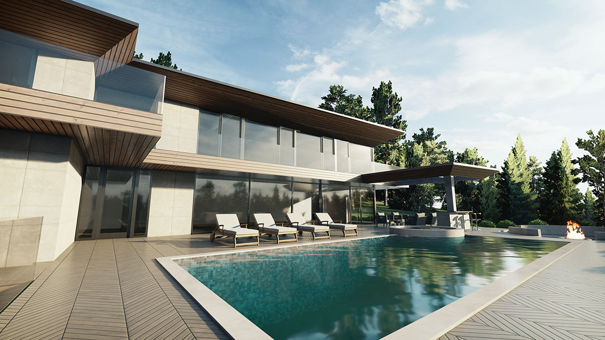 minimál villa Budakeszin