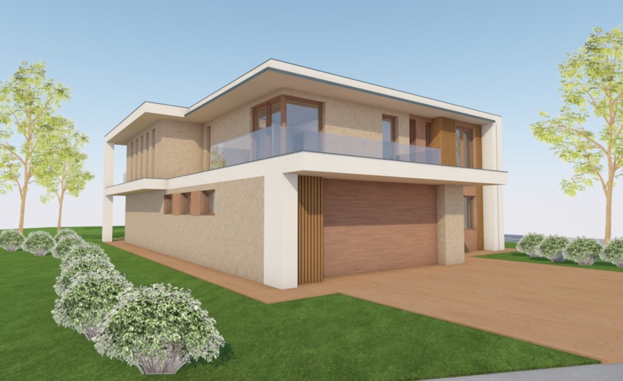 családi ház archicad tervezés