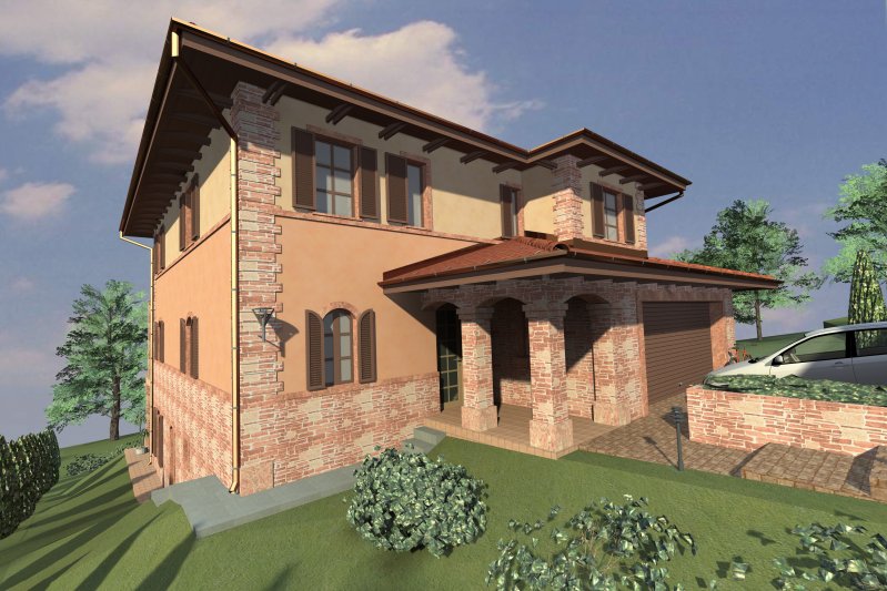 bejárati ajtó és tornác