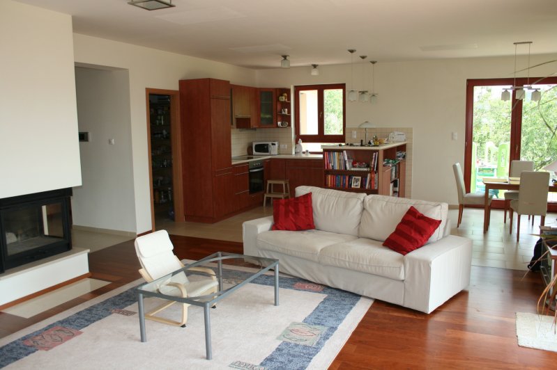 beltér nappali, konyha