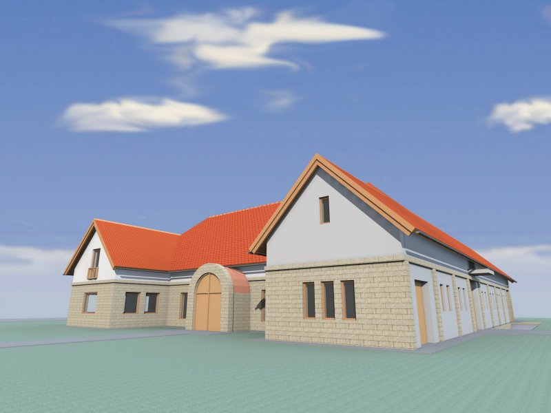 borospince, számítógépes grafikai terv