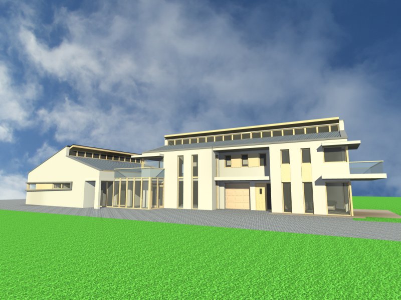 magánrendelő, építészeti tervezés, látványterv