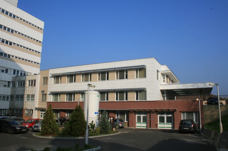 kórház bővítési terv, beruházás