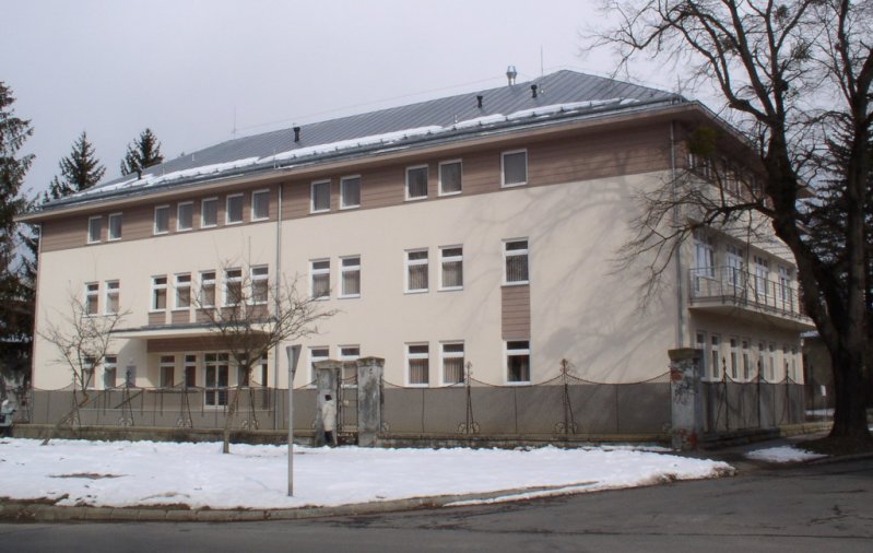 rehbilitációs, fizioterápiás új épület építészeti tervezésünk