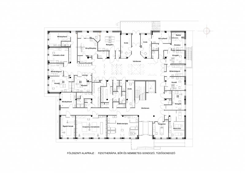 alaprajz, terv földszint