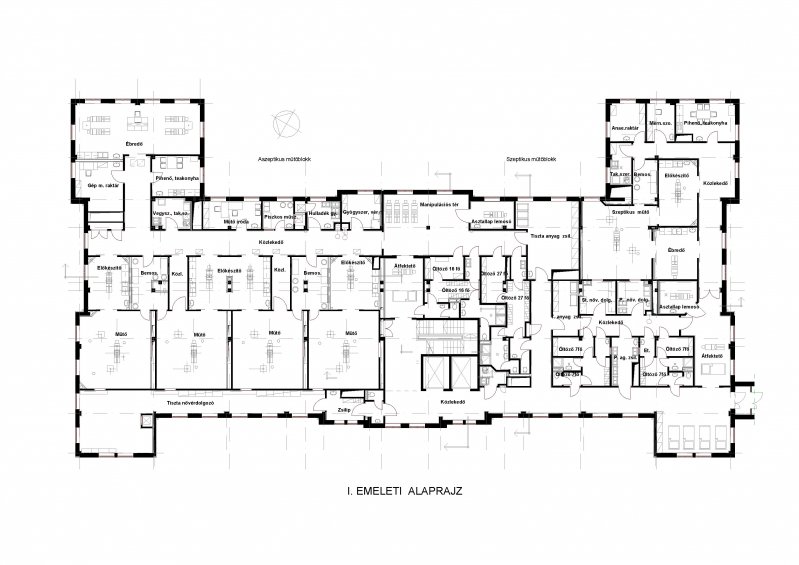 alaprajz terv, emelet