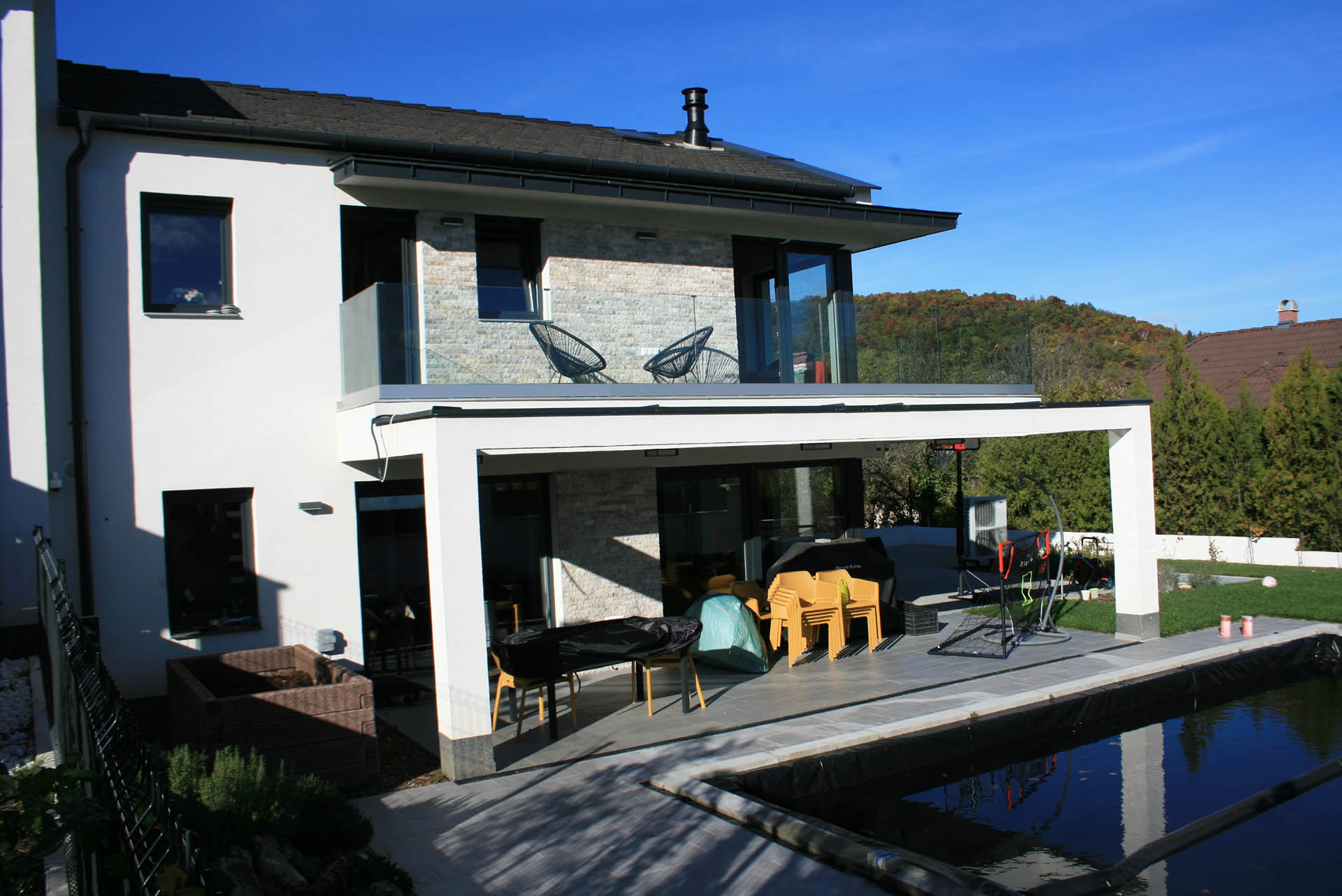 látványterv, társasház tervezés