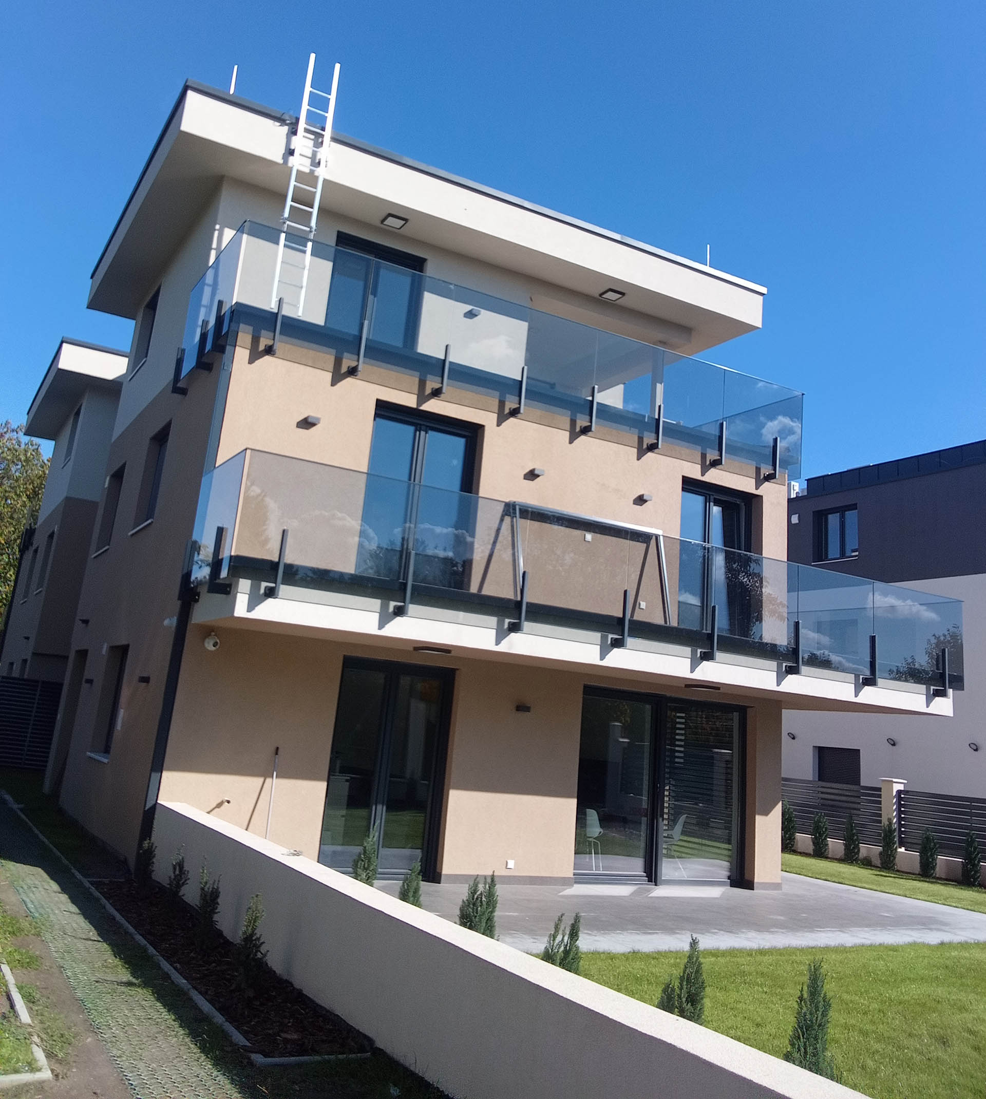 3d látványterv új társasház