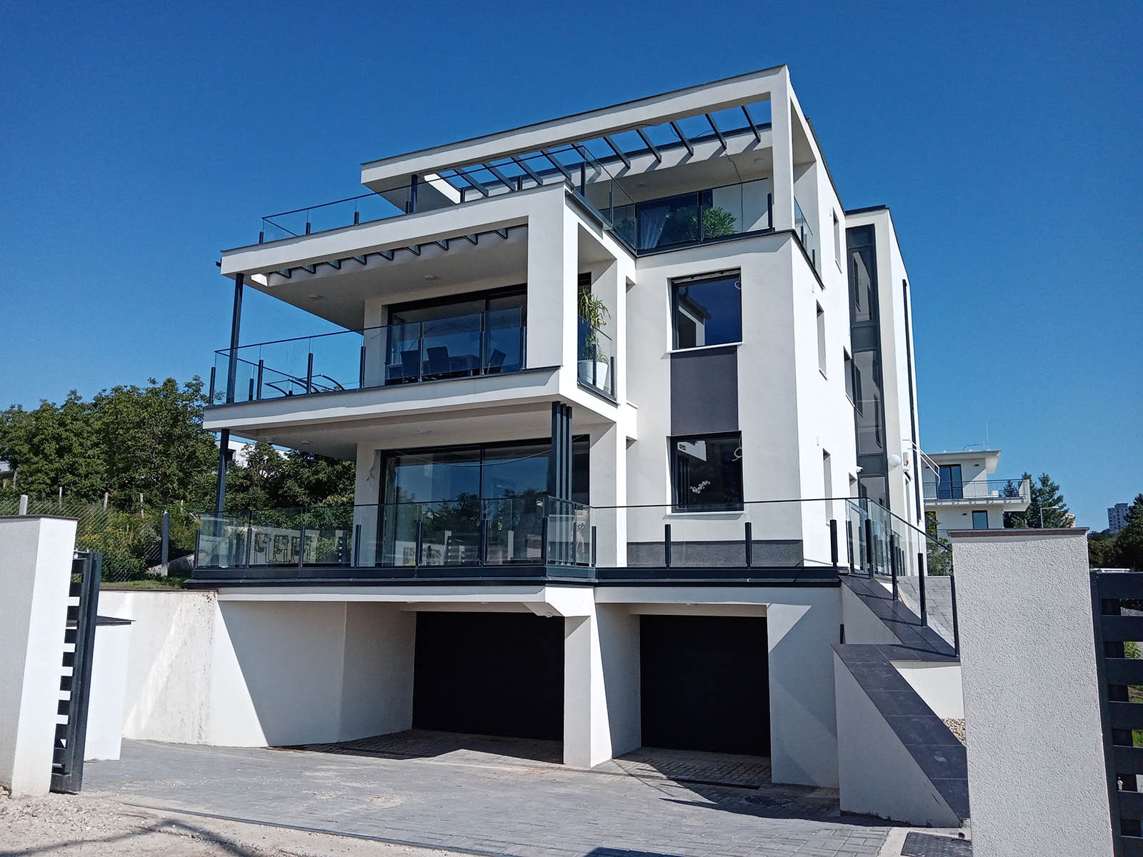 minimál társasház, tervezés