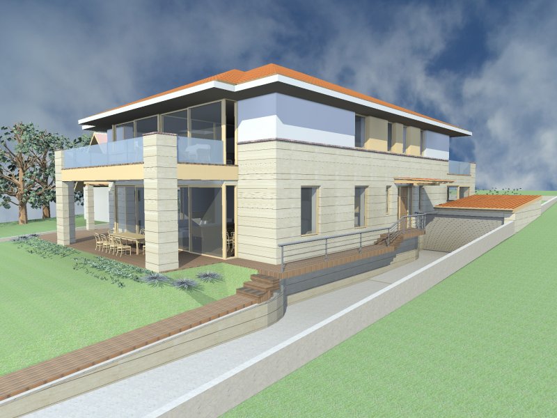 kétszintes passzív ház