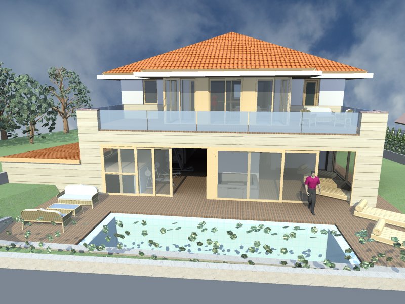 enerigatudatos villa látványterv